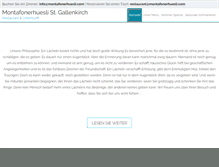 Tablet Screenshot of montafonerhuesli.com